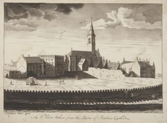 St Andrews Delineated - A View taken from the Ruins of Beatons Castle