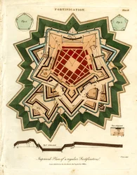 Improved Plan of a Regular Fortification