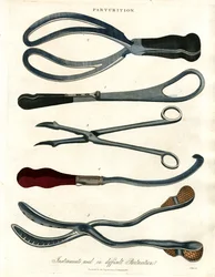 Obstetrical Instruments Used in Difficult Childbirth