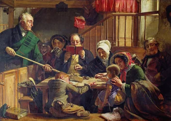 Collecting the Offering in a Scottish Kirk