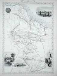 British Guyana, from a Series of World Maps published by John Tallis & Co., New York & London