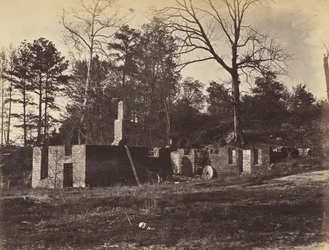 Ruins on Gaines Mill, Virginia