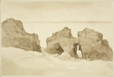 Rocks on North Side of Flat Holm