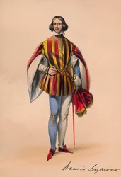 Francis Seymour in Costume for Queen Victoria