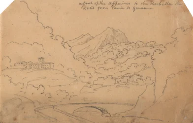 Ascent of the Apennines to the Rochetta