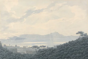 The Bay of Naples from Capodimonte, Italy