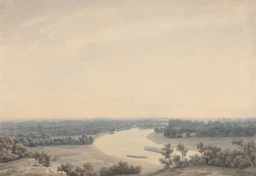 The Thames from Richmond Hill Looking Southwest