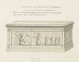 Eccleshall Church - Tomb of Bishop Bentham