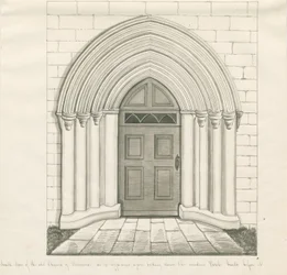 Uttoxeter Church - South Door