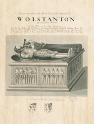 Wolstanton Church - Tomb of Sir William Sneide and Dame Anne