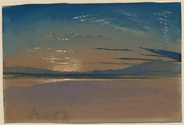 Sunset over the Mountains