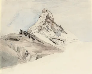 The Matterhorn, Switzerland, from the Northeast
