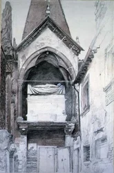 The Tomb of Cangrande I, Santa Maria Antica, Verona