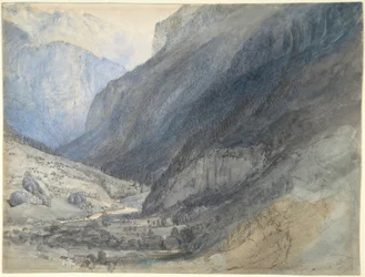 The Valley of Lauterbrunnen, Switzerland