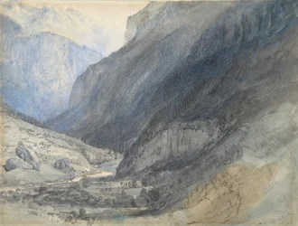 The Valley of Lauterbrunnen, Switzerland