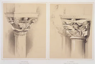 Torcello, Capital of Nave Pillar and St. Mark