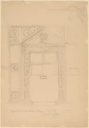 Byzantine Doorway with Duomo, Rimini