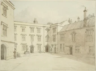 Interior of the City School in Christmas Street
