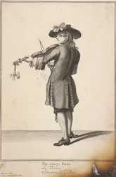 The Merry Fidler, Cries of London, c1688