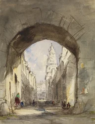 Street Scene in Calais