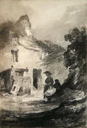 An Old Cottage at Dolgelly