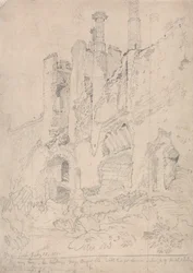 Framlingham Castle, Suffolk: Part of Ruined Interior