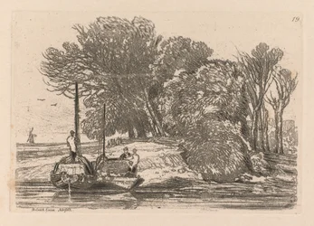 Liber Studiorum: Plate 19, Postwick Grove, Norfolk