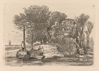 Liber Studiorum: Plate 19, Postwick Grove, Norfolk, 1838