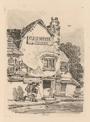Liber Studiorum: Plate 41, House at Bristol