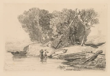 Liber Studiorum: Plate 7, Postwick Grove, Norfolk