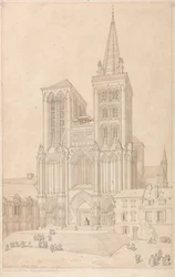 St. Peter at Lisieux, Normandy: West Front