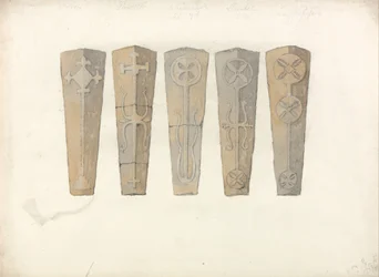 Studies of Five Coffin Lids from Norfolk Churches