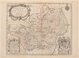 Map of Hertfordshire