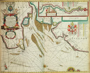 The coast of England from the Southforeland to Orfordness
