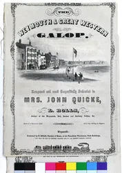 Weymouth and Great Western Galop, c1870