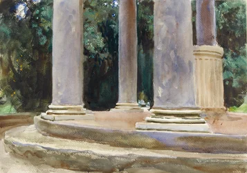 A View between the Columns of a Tempietto, late 19th century
