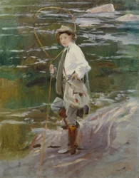 A Young Salmon Fisher