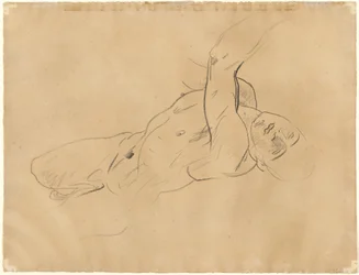 Falling Male Nude