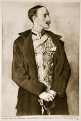 General Sir Ian Hamilton, commanding the Expeditionary Forces in the Dardanelles, 1914-19