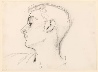 Head of a Young Man (Albert de Belleroche) in Profile