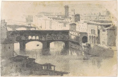 Ponte Vecchio, Florence (recto)