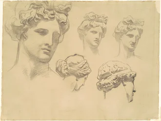 Studies for Apollo and the Muses, c. 1921