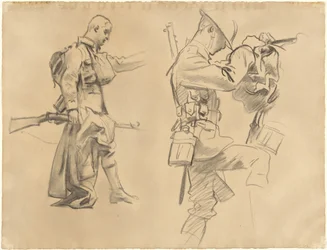 Studies for "Gassed"