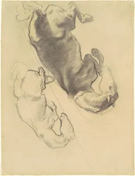 Studies for The Fall of Gog and Magog, 1903-1916
