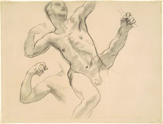 Studies of Achilles for "Chiron and Achilles"