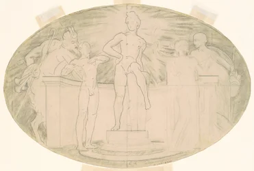 Study for Classic and Romantic Art, c. 1921