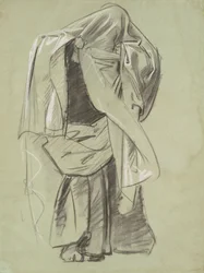 Study for Frieze of Prophets