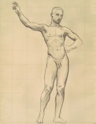 Study of Apollo for Apollo and the Muses