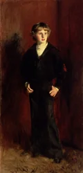The late Major E.C. Harrison as a boy