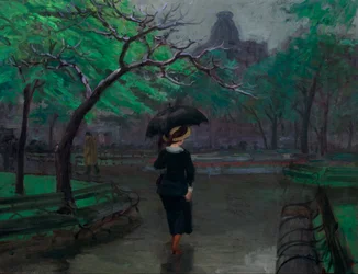 Spring Rain, New York